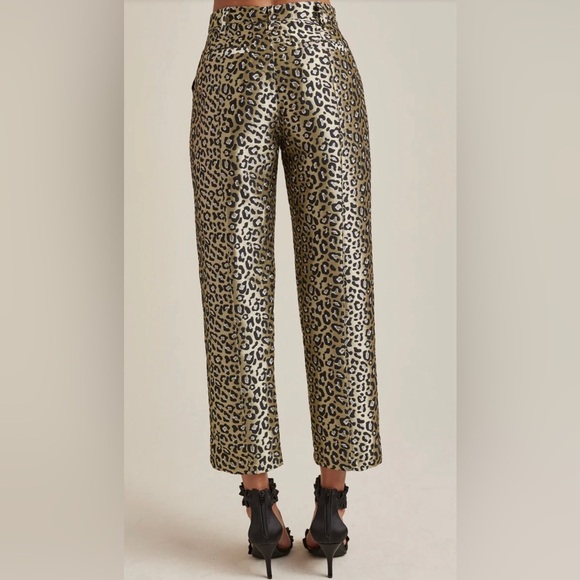 Jacquard Slit Hem Pants - Picture 11 of 15